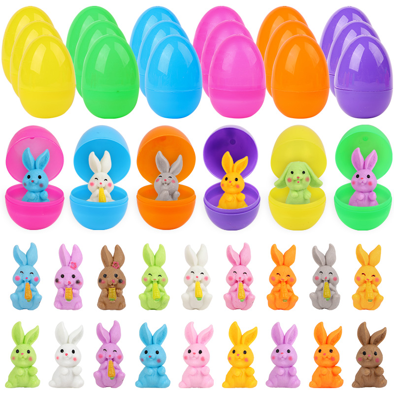 24Pcs Easter Egg With Rabbit F - đánh giá và giá Party Games Easter For Kids