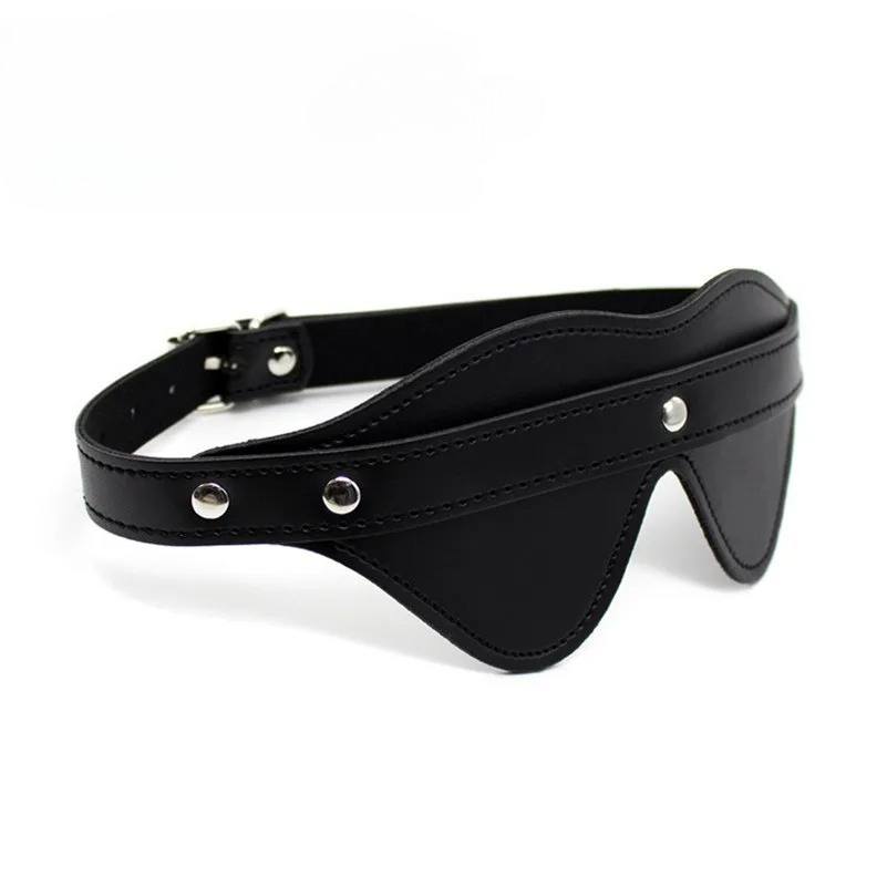 Leather Blindfold Adult Games  - đánh giá và giá Party Games Mystery