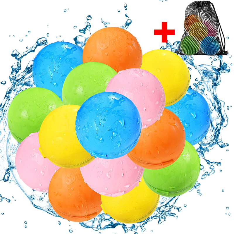 Reusable silicone water balloo - đánh giá và giá Party Games Using Balloons