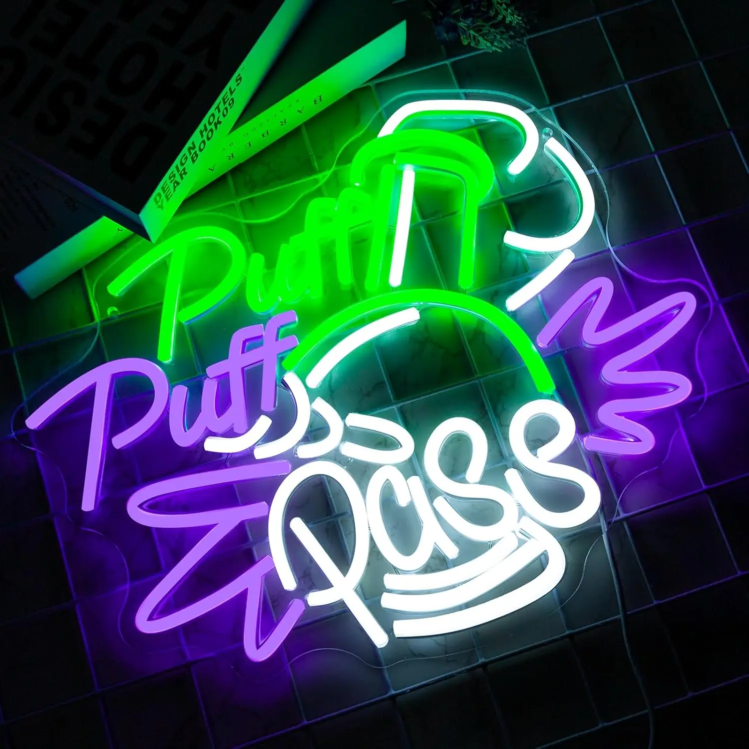 Puff Puff Pass Neon Sign Dimma - đánh giá và giá Party Games Game Pass