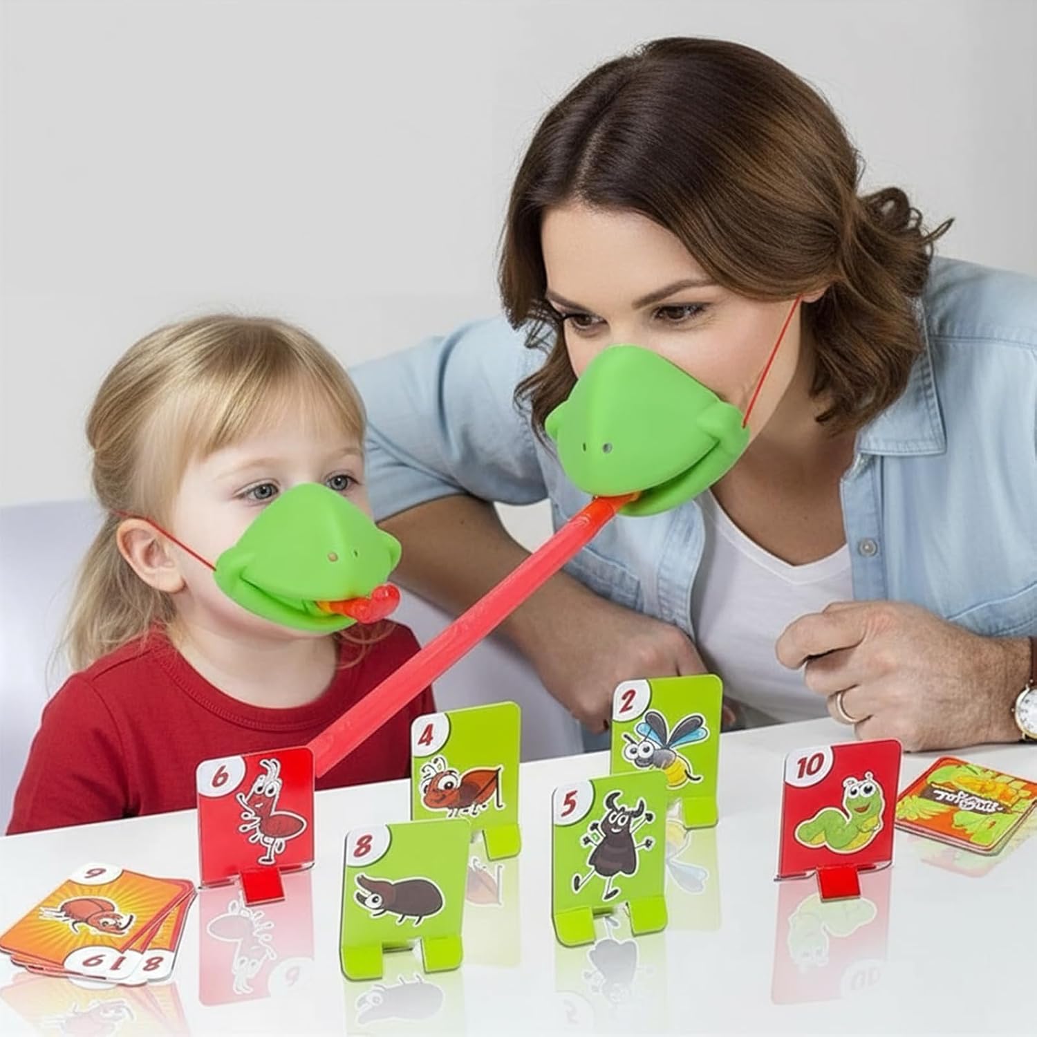 6 Set Chameleon Tongue Shootin - đánh giá và giá Party Games Easter For Kids