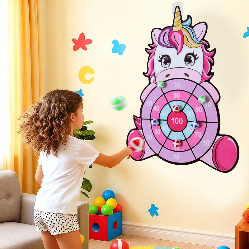 New Large Sticky Ball Dart Boa - đánh giá và giá Party Games For 5 Year Olds Indoors