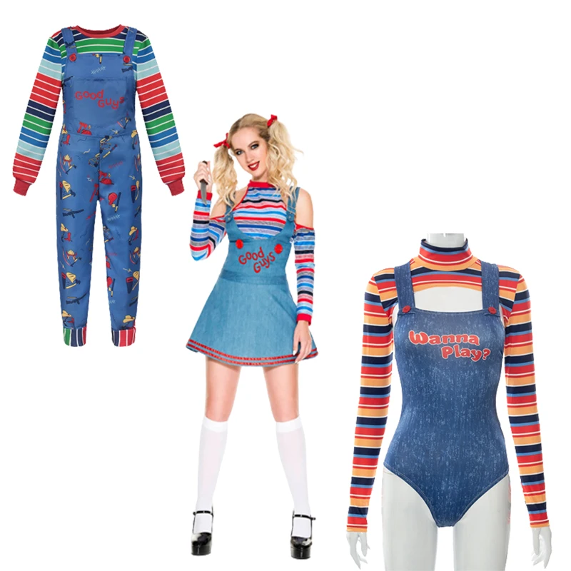 2025 Chucky Cosplay Costume Sh - đánh giá và giá Party Games Kids And Adults