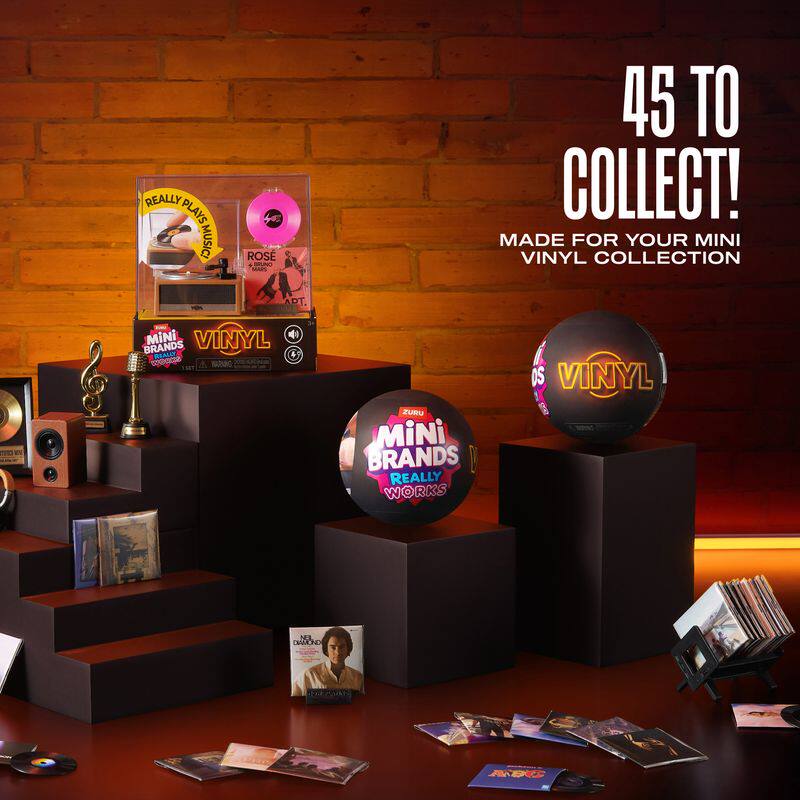 Mini Brands Vinyl Really Works - đánh giá và giá Party Games Music