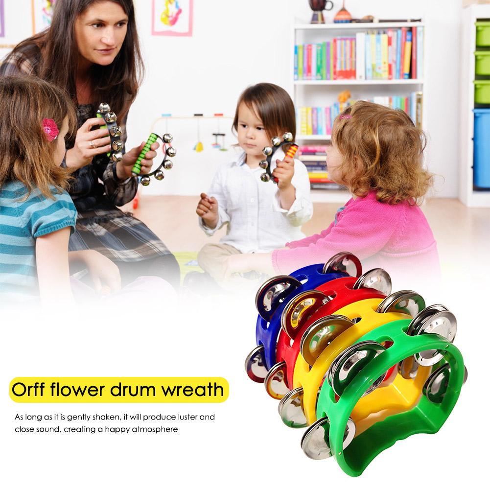 4pcs Tambourine Jingles Rattle - đánh giá và giá Party Games Music