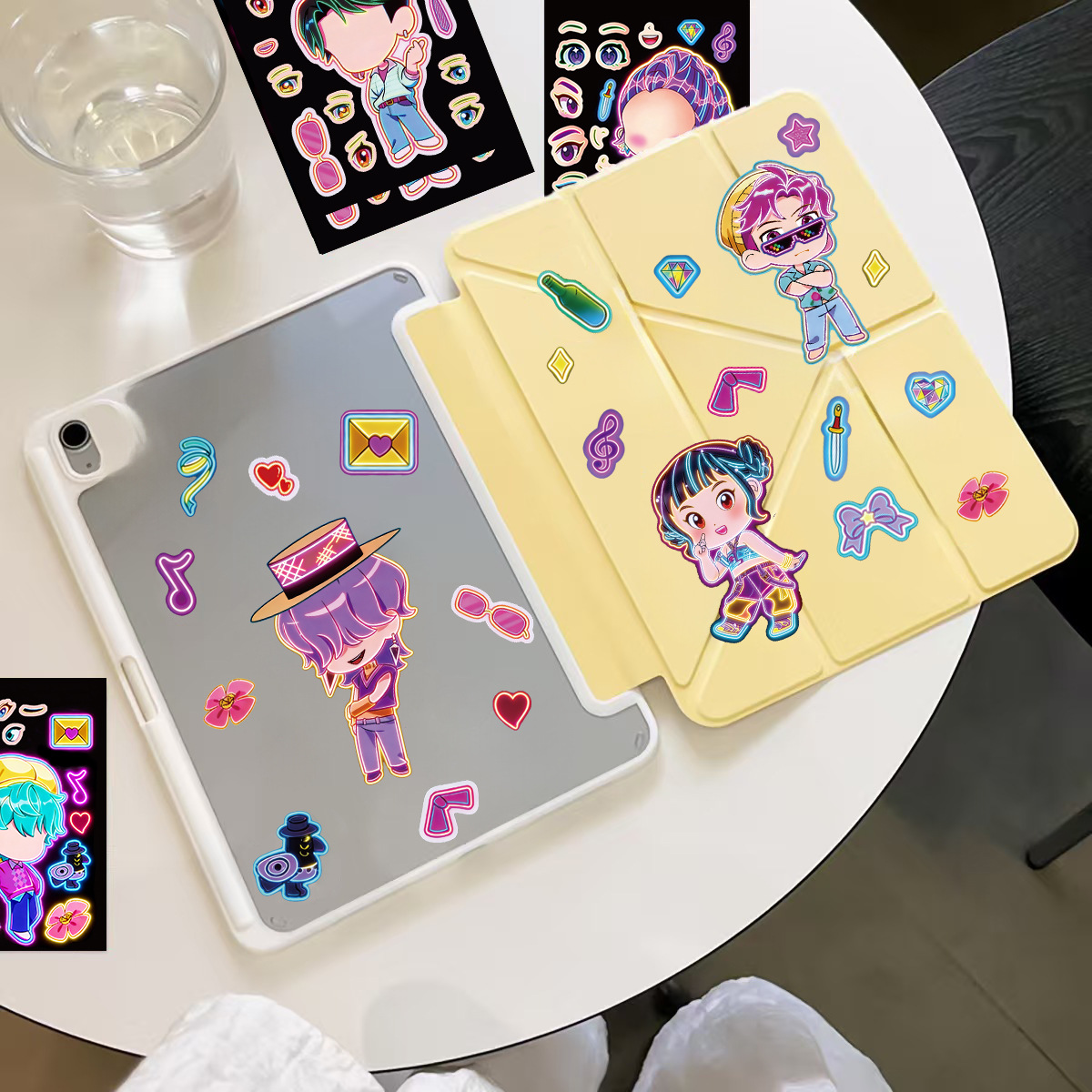 8pcs Funny Girls Stickers Toys - đánh giá và giá Party Games Music