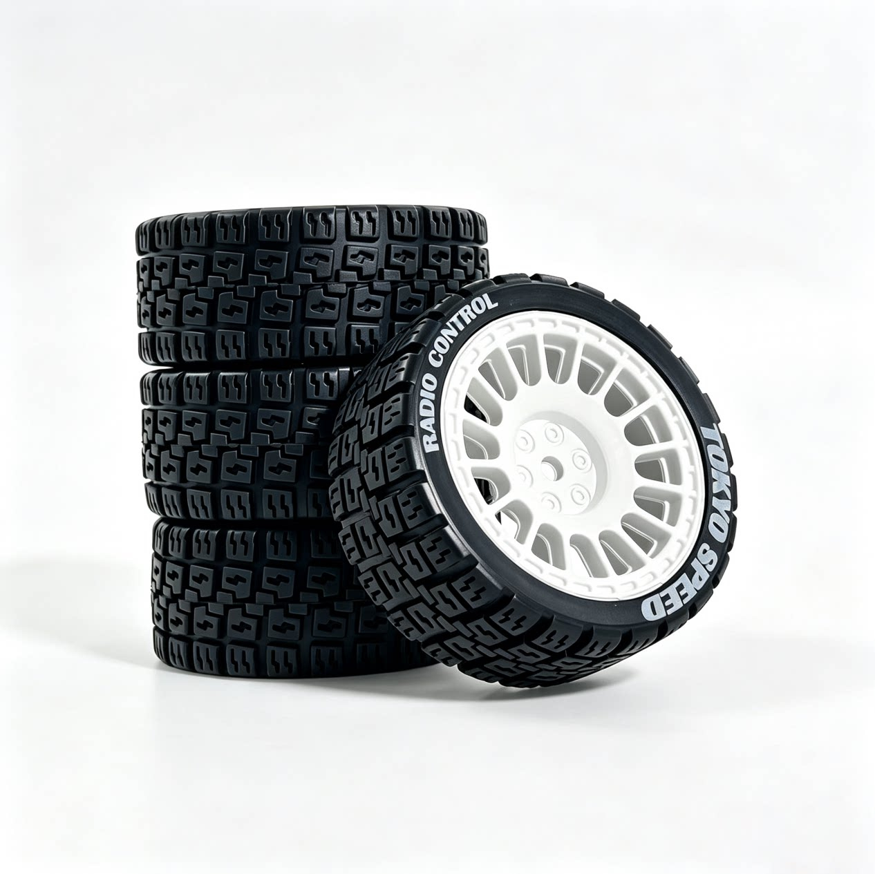 1/10 RC Rally Car 4Pcs 68mm Gr - đánh giá và giá Tamiya Model Rc Car