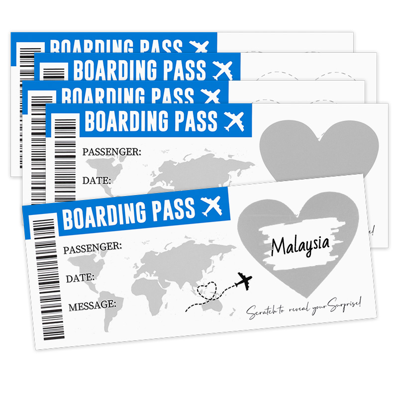 1Set Boarding Pass Theme Scrat - đánh giá và giá Party Games Game Pass