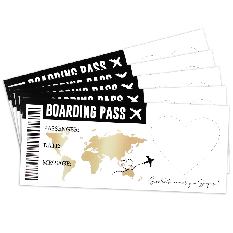 1Set Boarding Pass Theme Scrat - đánh giá và giá Party Games Game Pass