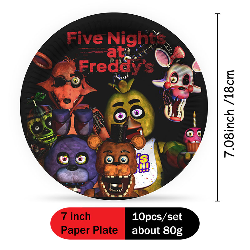 FNAF Themed Paper Plate Cups C - đánh giá và giá Party Games At Wedding