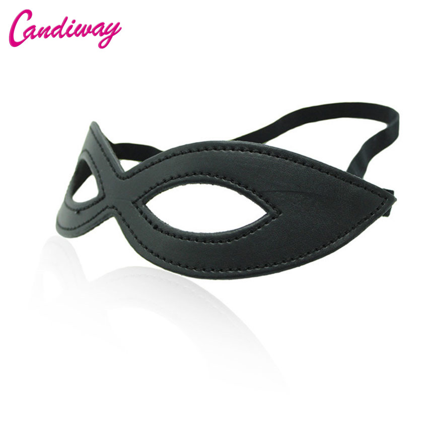 Black Leather Mặt Nạ Mắt Cho S - đánh giá và giá Party Games Mystery