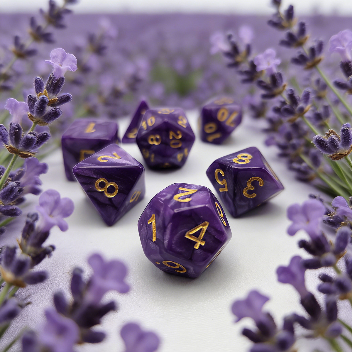 7pcs Dice Set with Mysterious  - đánh giá và giá Party Games Mystery