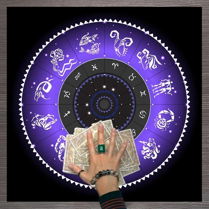 Tarot Cloth Purple Zodiac Whee - đánh giá và giá Zodiac Party Games