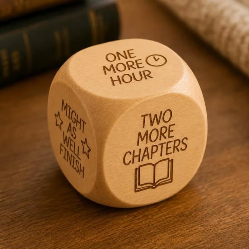 Handmade Wooden Decision Dice  - đánh giá và giá Book Party Games
