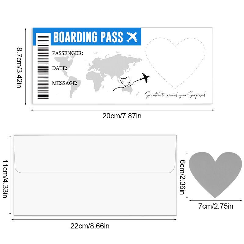 5Sheets Boarding Pass Scratch  - đánh giá và giá Party Games Game Pass