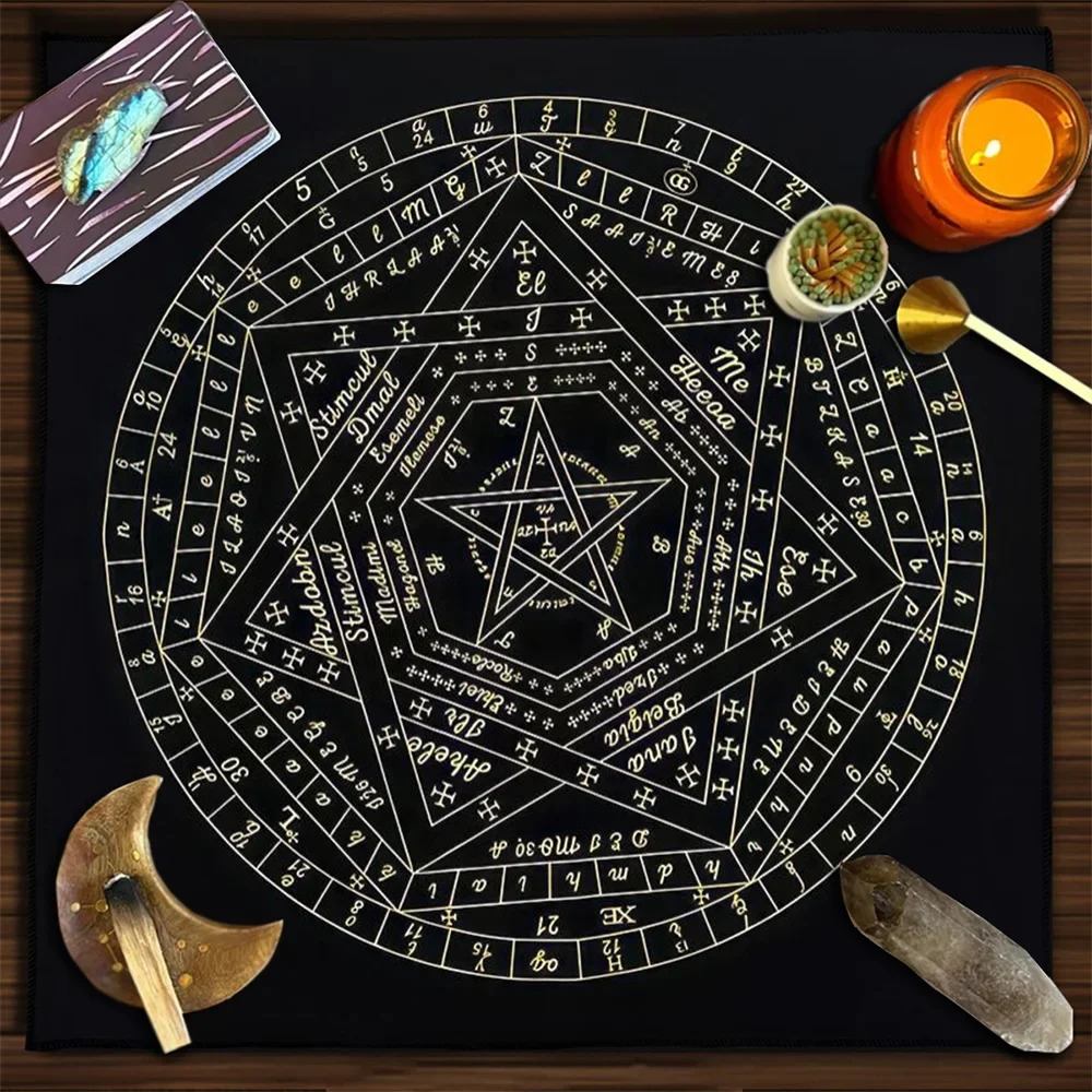 Tarot Card Tablecloth Sigillum - đánh giá và giá Zodiac Party Games