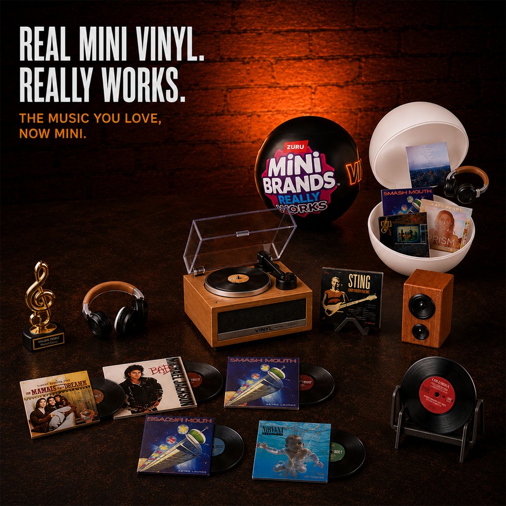 ZURU Mini Brands Vinyl Surpris - đánh giá và giá Party Games Music